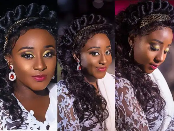 Ini Edo Shows Off Lovely Ancient Greek Inspired Hairdo (Photos)